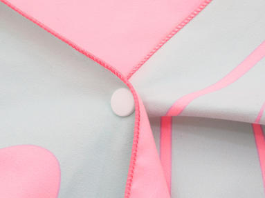 2. Microfiber towel with button 2. Microfiber towel with button