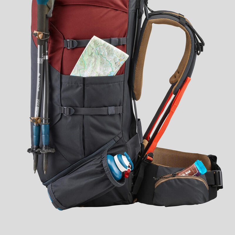 Erkek Outdoor Trekking Sırt Çantası - 70L - MT100 Easyfit