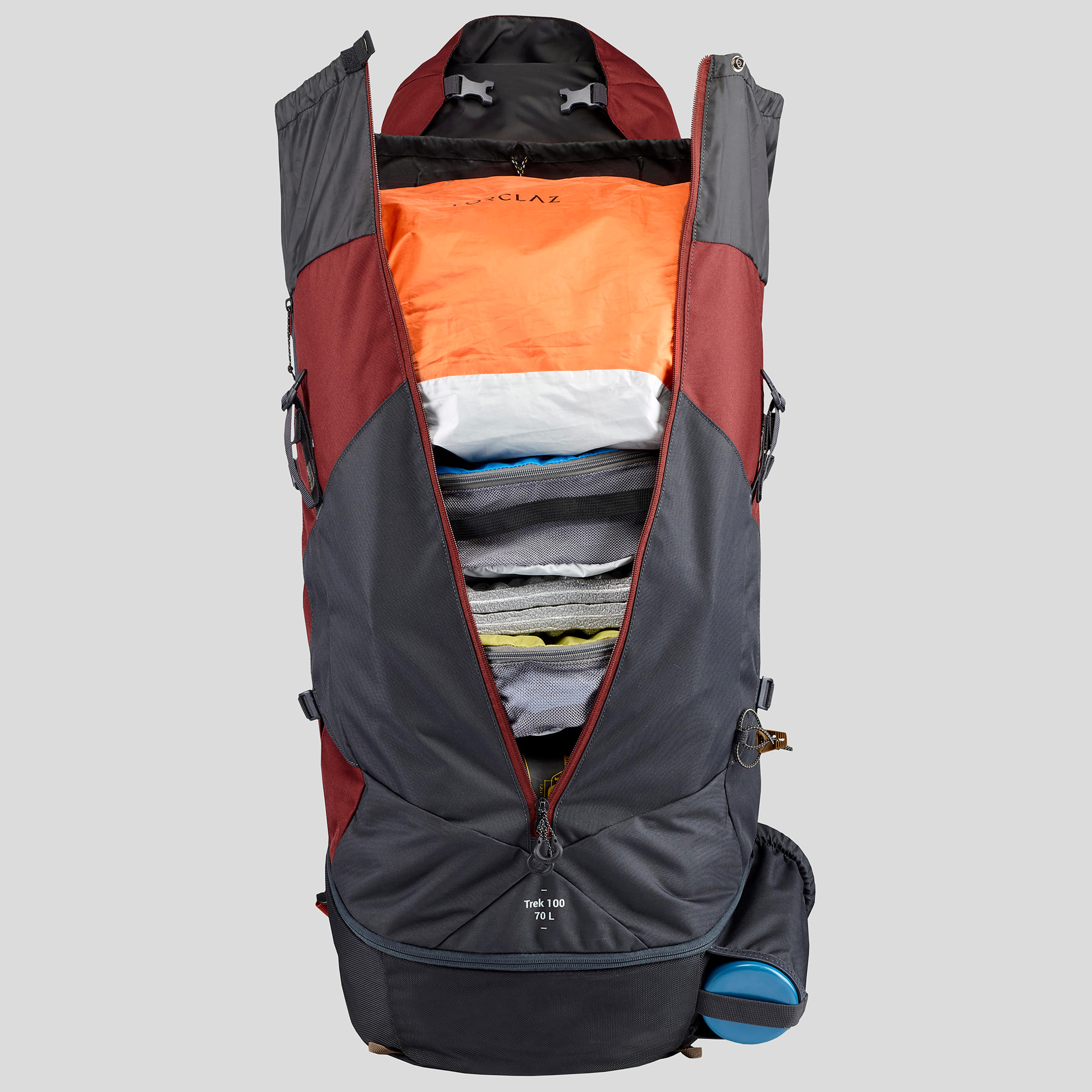 Sac top trekking 70l