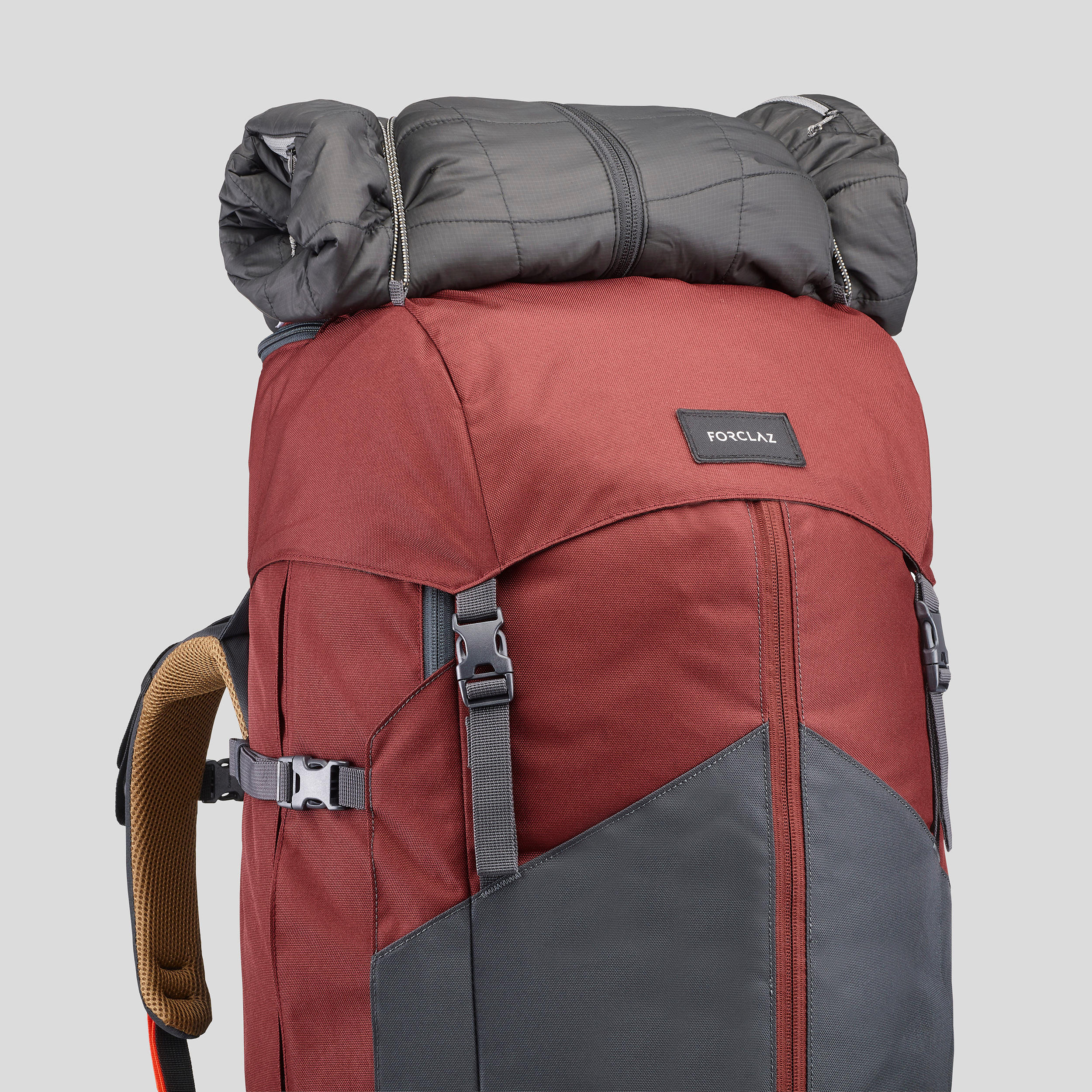 Men s Trekking Backpack 70 L MT100 EASYFIT Decathlon