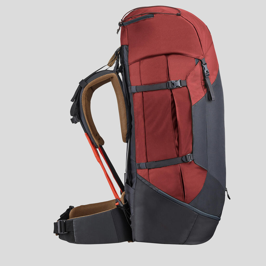 Ruksak za trekking MT100 Easyfit 70 l muški