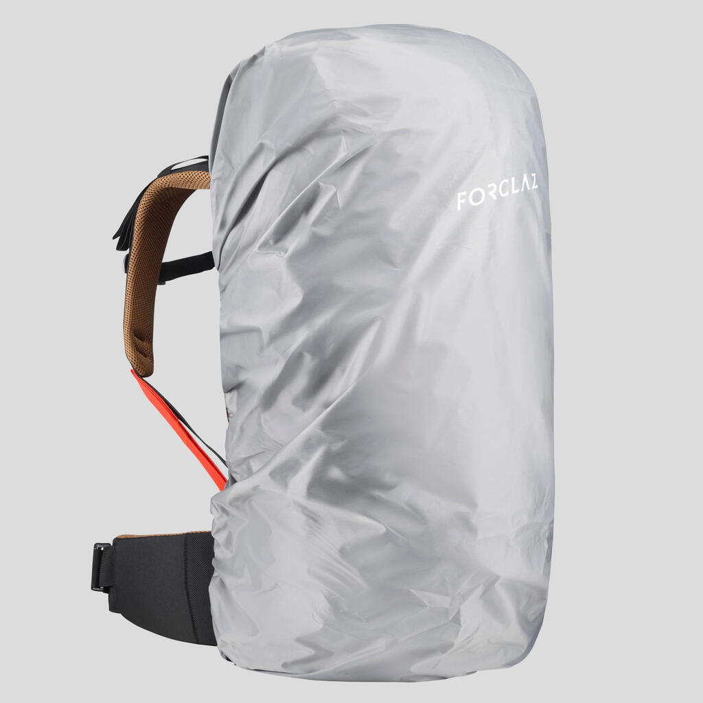 Crni muški ranac za planinarenje TREK 100 EASIFIT (50 l)