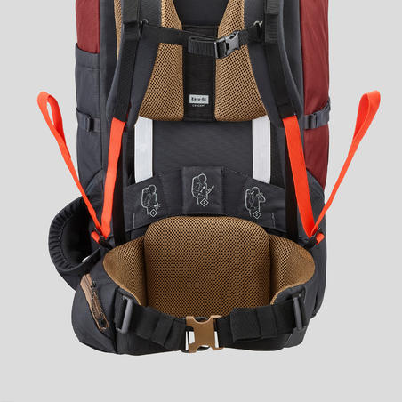 Basics Sac à dos de randonnée à armature intérieure avec housse de  pluie, 75 L, Noir : : Sports et Loisirs