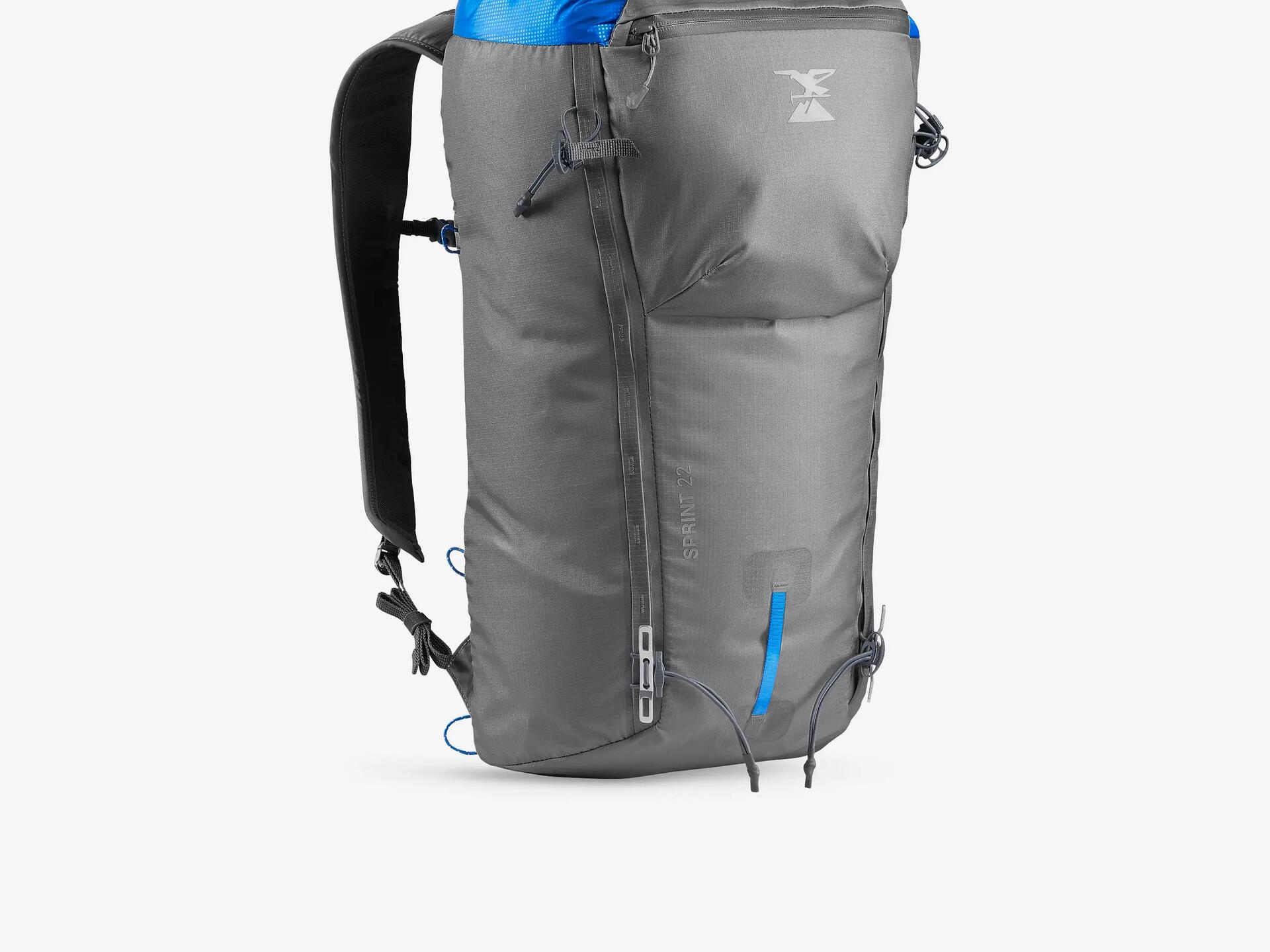 Performance pack mixed terrain mountaineering