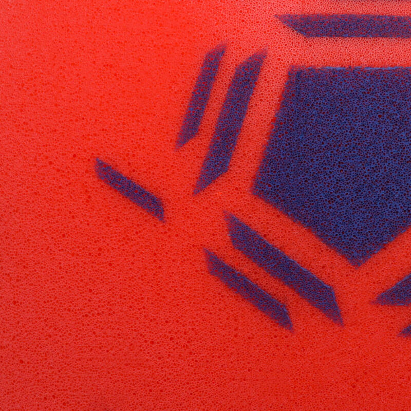 Mini-Schaumstoffball - rot/blau