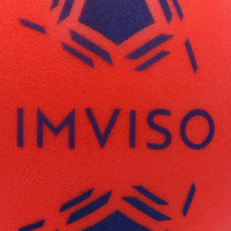 Mini-pallone in schiuma rosso-blu