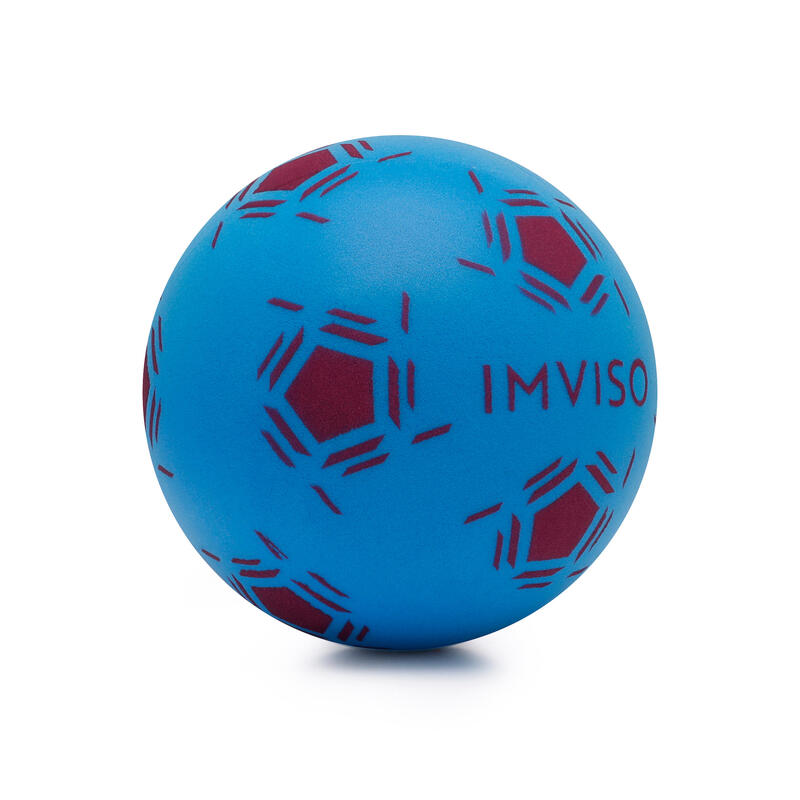 Minibola de Futebol em Espuma Azul/Violeta