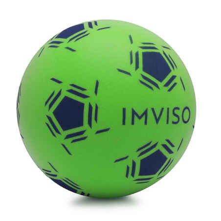 Balón de espuma para fútbol talla 3 Kipsta Foam verde