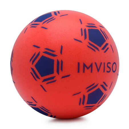 Balón de espuma para fútbol talla 3 Kipsta Foam rojo