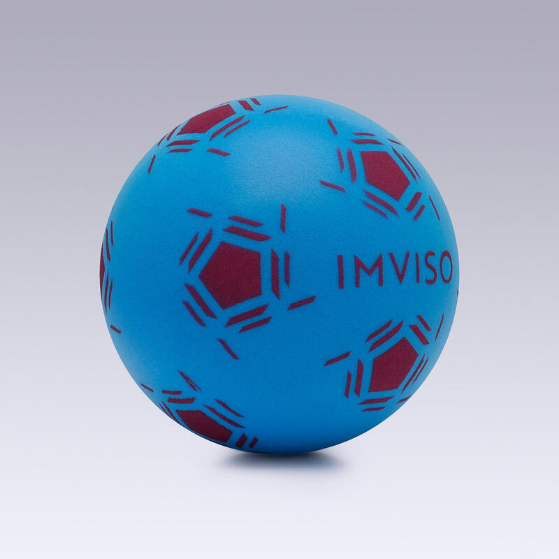 Minibola de Futebol em Espuma Azul/Violeta