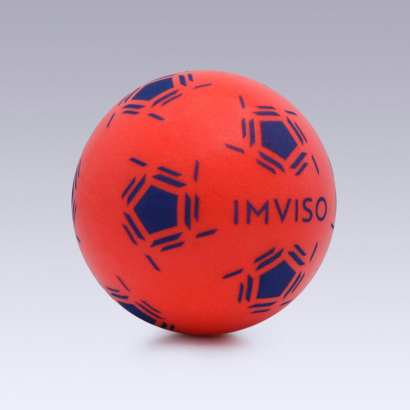 Mini ballon de football Foam 300 jaune noir