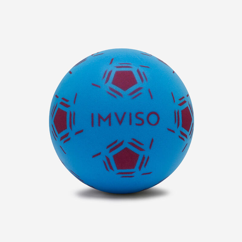 Minibola de Futebol em Espuma Azul/Violeta