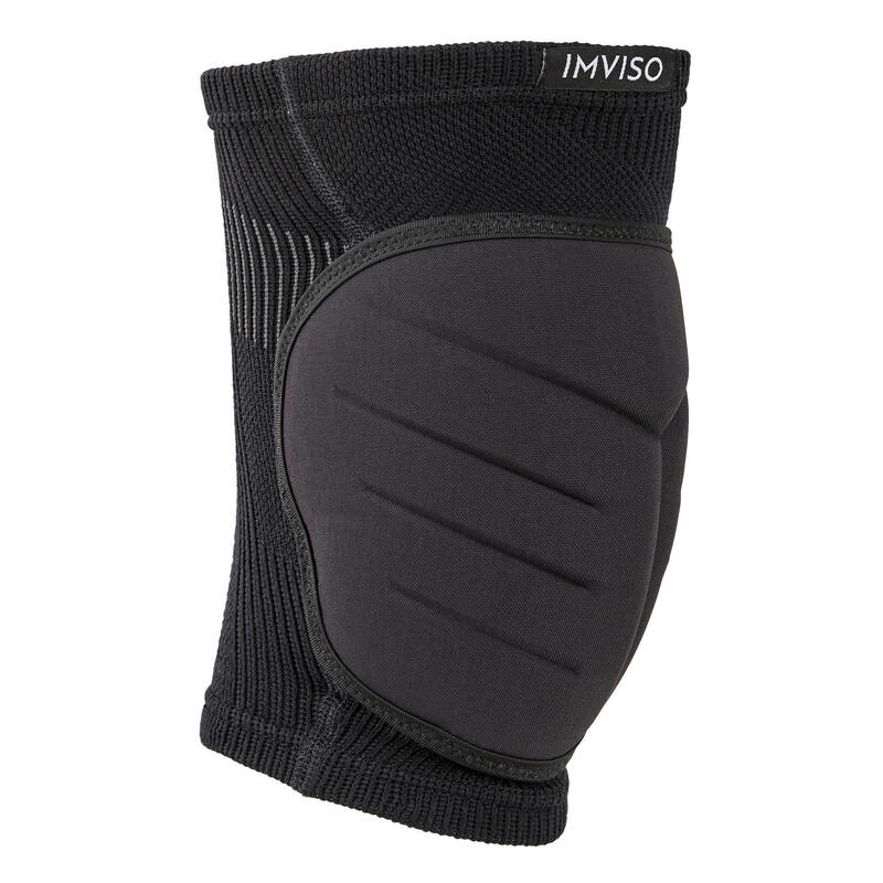 Genouillères de protection noires gardien de Futsal