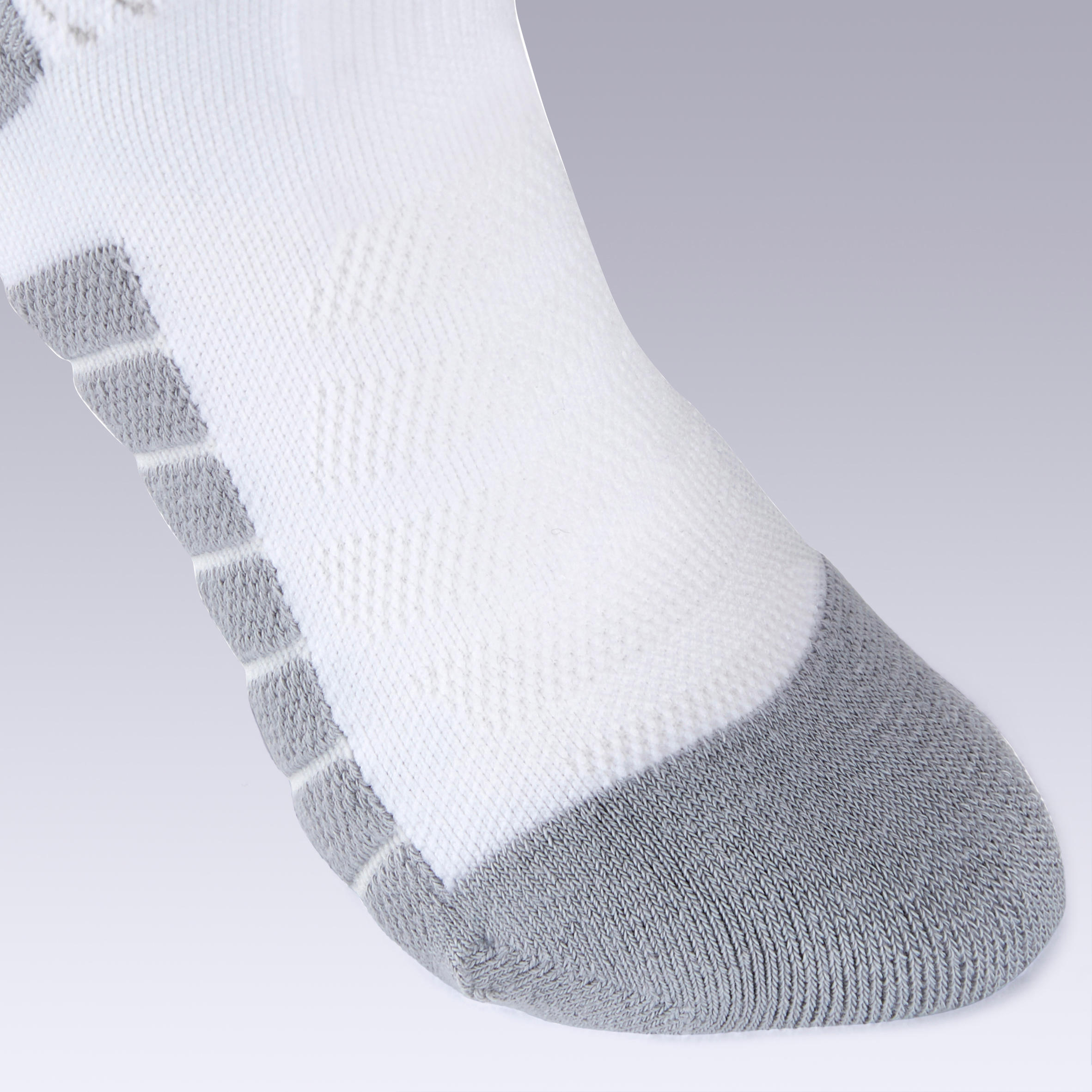 Kids' Futsal Socks - White 5/7