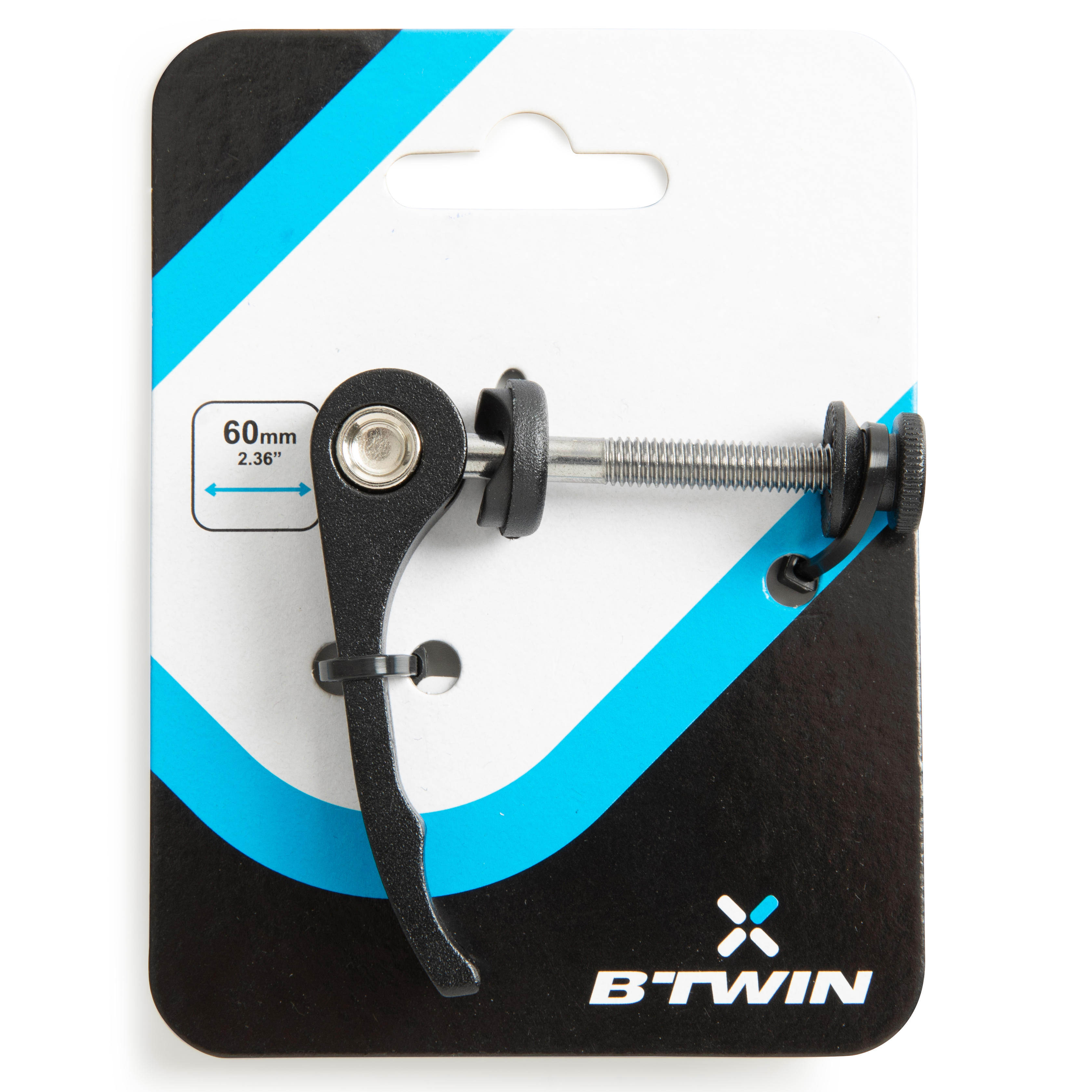 Decathlon Schnellspanner 60 mm für Sattelklemme | 03608409919403 Decathlon Schnellspanner 60 mm für Sattelklemme | 03608409919403