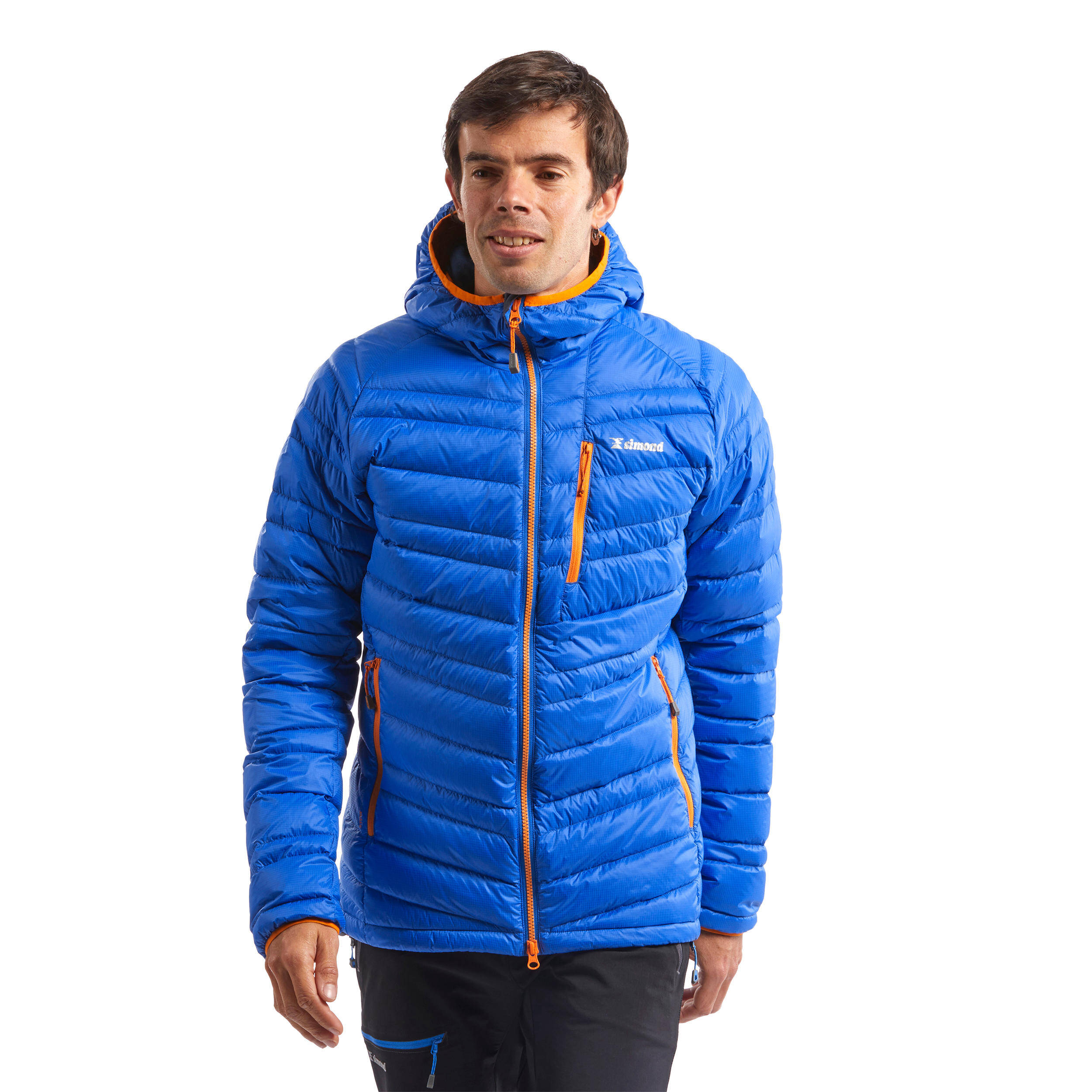 Men Mountaineering Down Jacket - Alpinism Light Blue -  3