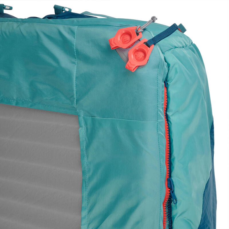 Schlafsack 2-in-1 mit integrierter Matratze Sleepin Bed MH500 15 °C Grösse XL