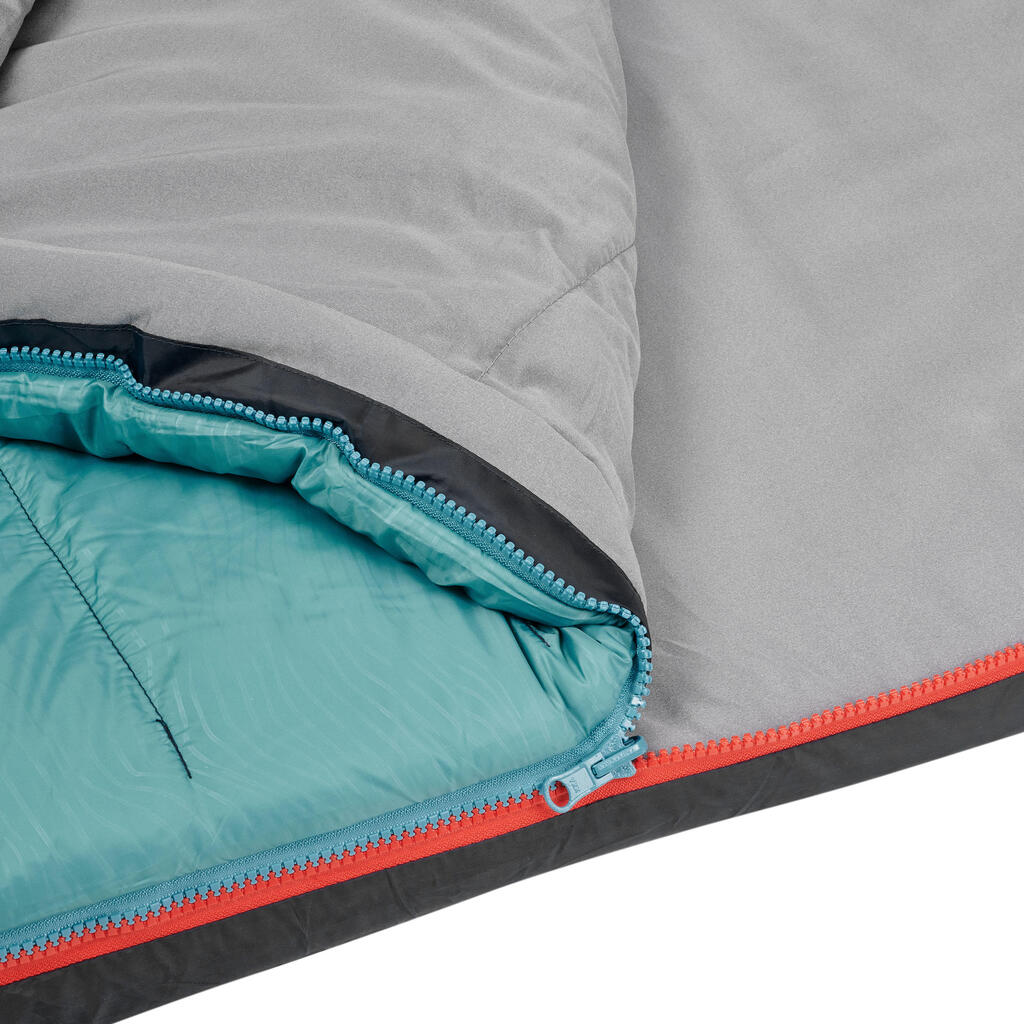 Schlafsack 2-in-1 mit integrierter Matratze Sleepin Bed MH500 5 °C Grösse L