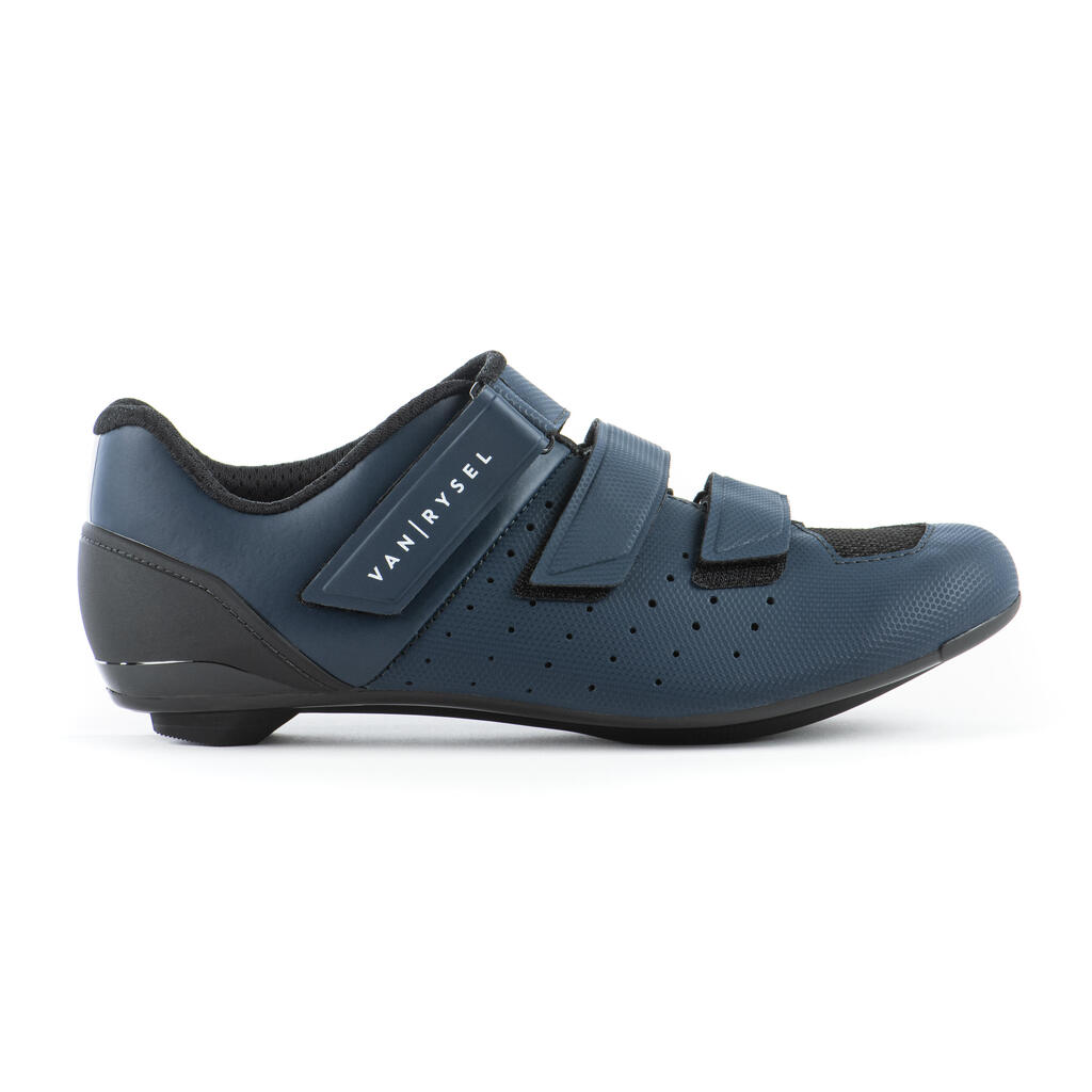 RCR500 Road Cycling Shoes - Navy Blue