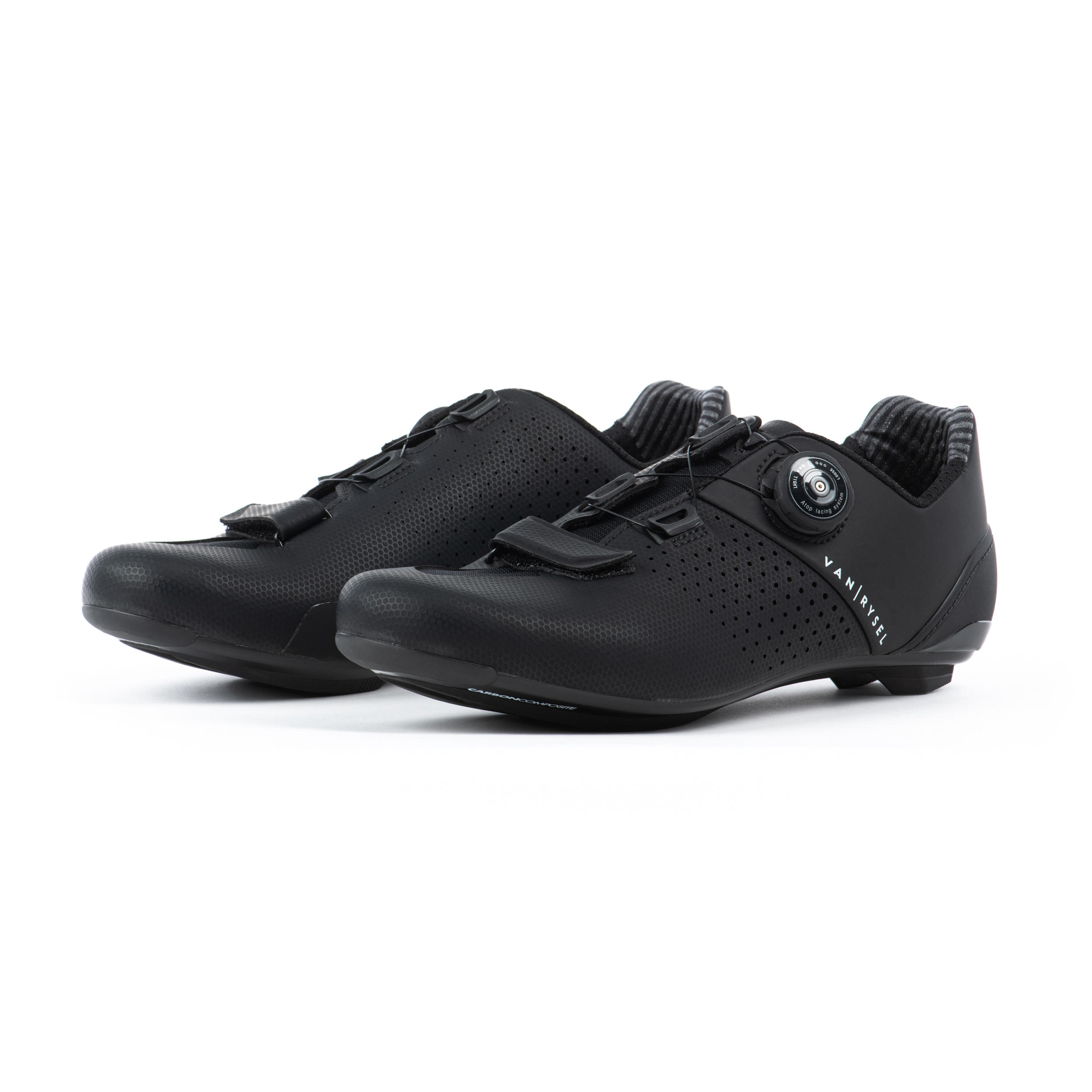 Image of Road Biking Bike Shoes - RoadR 520 Black