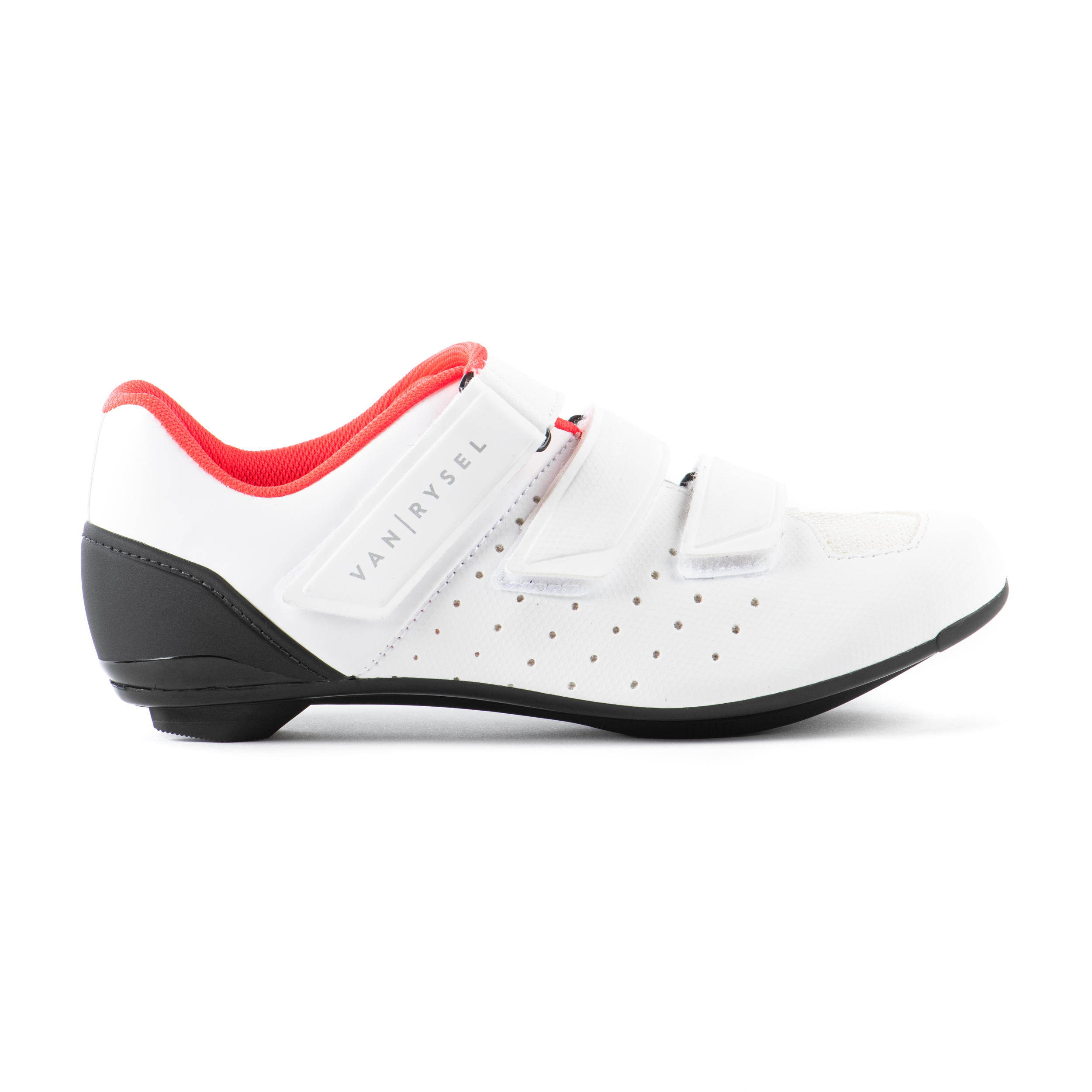 RCR500 Women's Road Cycling Shoes - White 3/4