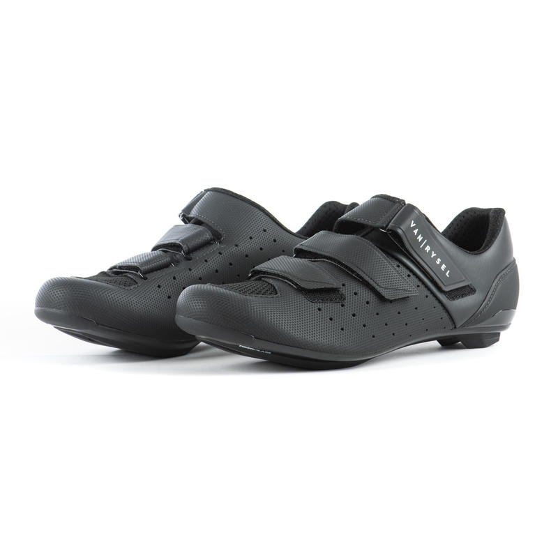 Zapatillas ciclismo carretera cilcodeporte 500 negro 