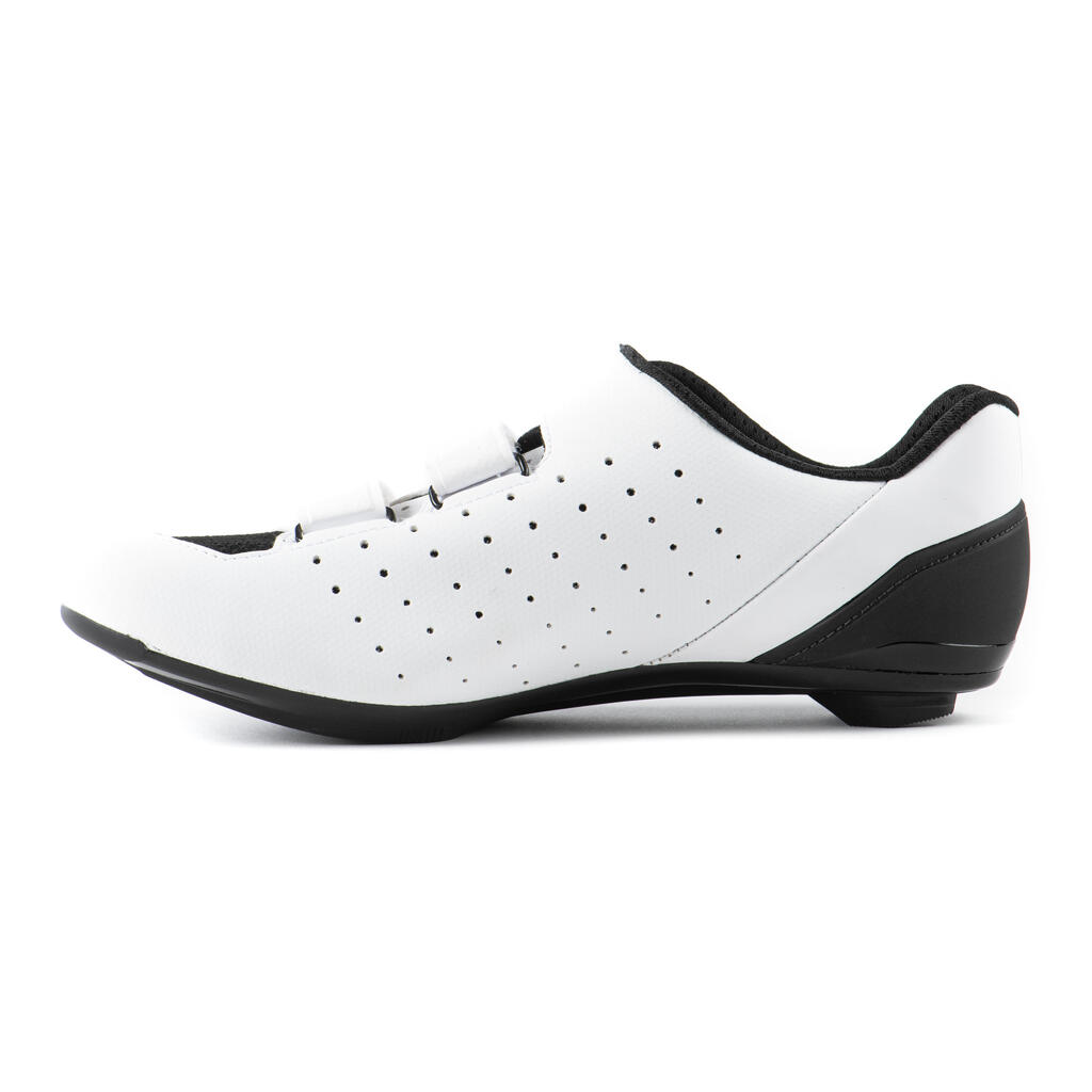 RCR500 Road Cycling Shoes - White