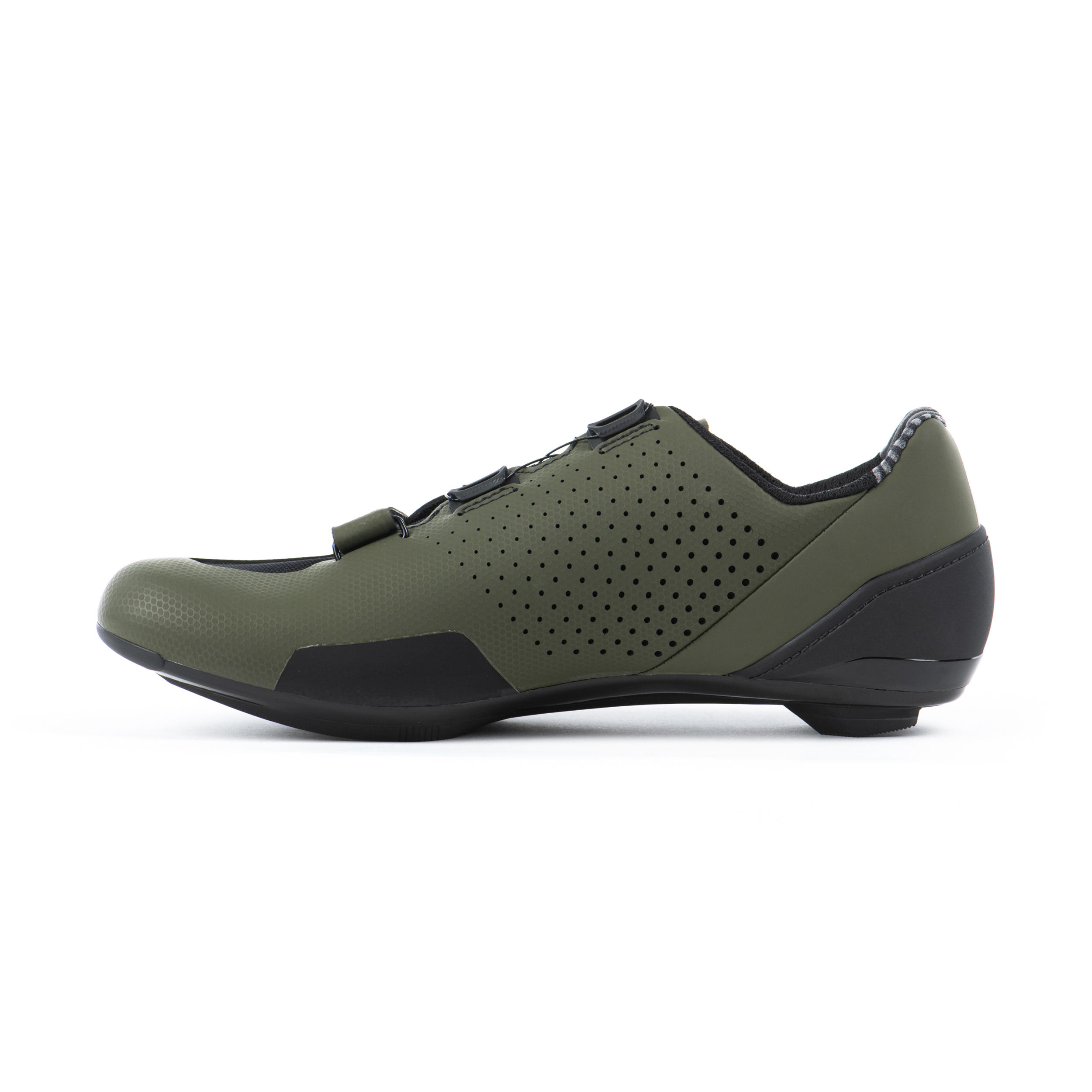RCR520 Carbon Road Cycling Shoes - Khaki 3/5