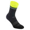 Fahrradsocken Rennrad RR 900 Winter schwarz/gelb