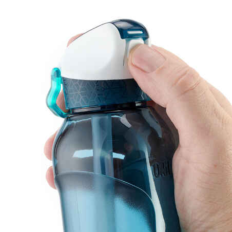 בקבוק פלסטיק עם קש 0.5 ל'
