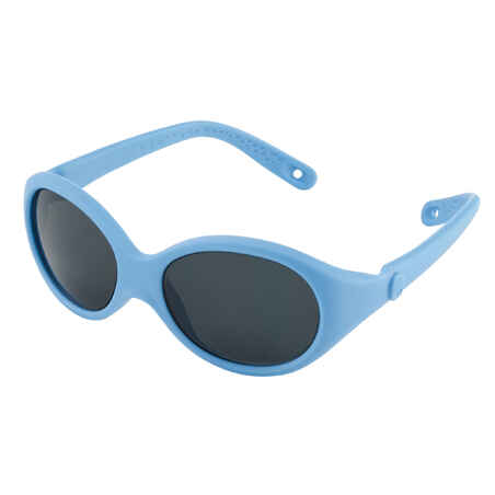 Gafas De Sol De Montaña MH B100 Categoría 4 Bebé Azul De 6 A 24 Meses