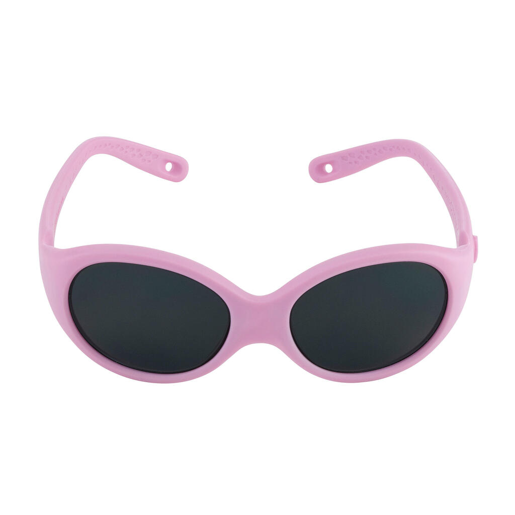 Gafas De Sol De Montaña MH B100 Categoría 4 Bebé Rosa De 6 A 24 Meses