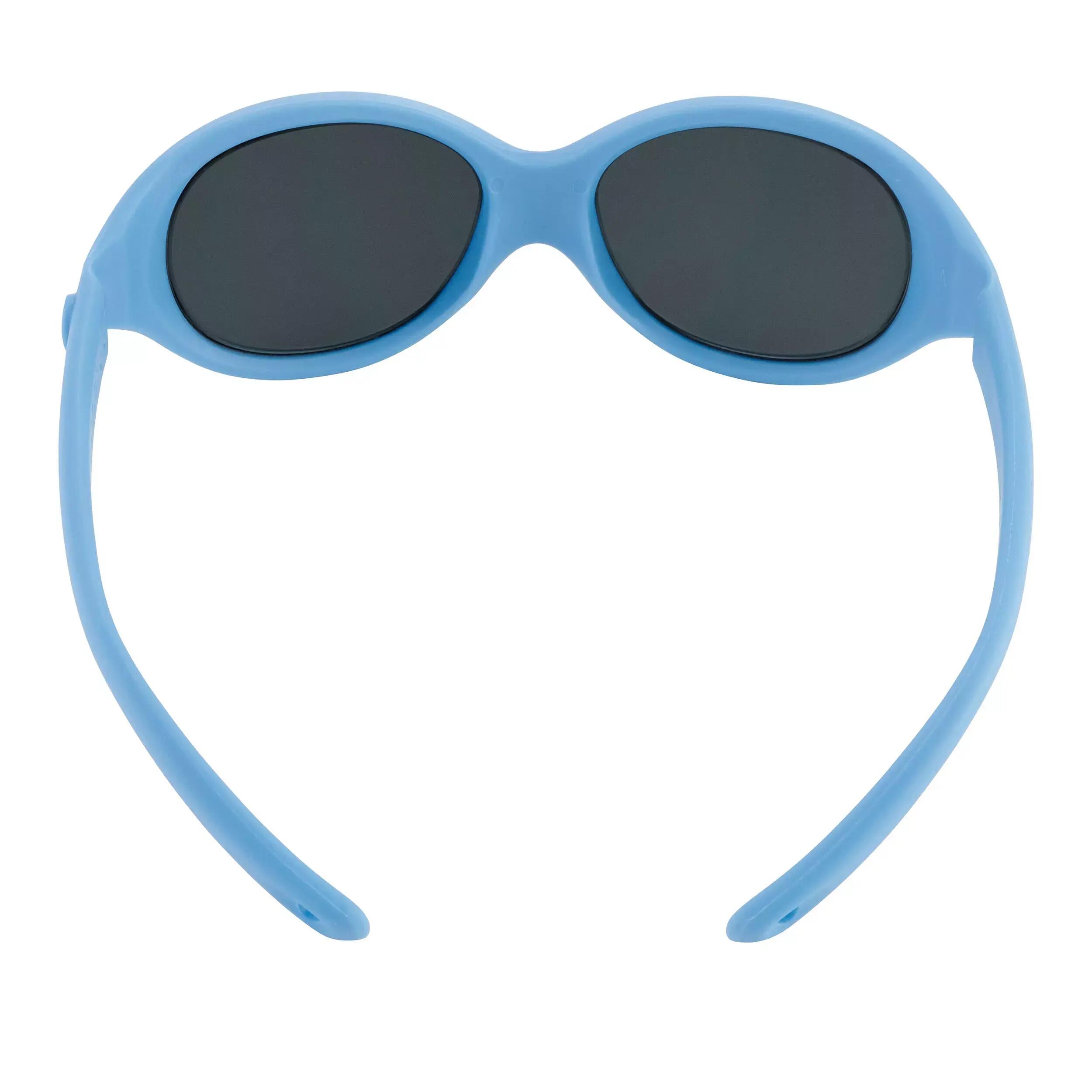 Gafas De Sol De Montaña MH B100 Categoría 4 Bebé Azul De 6 A 24 Meses 6/9