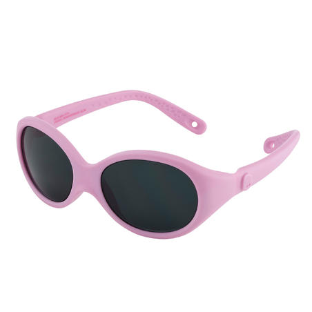 Сонцезахисні окуляри MH B100 для дітей (6-24 місяці), категорія 4 - Рожеві