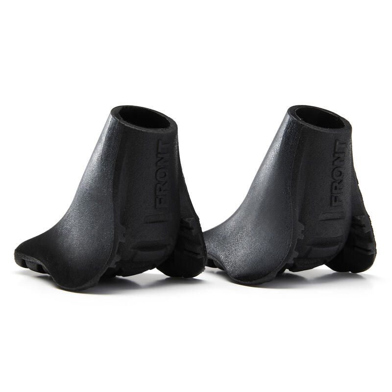 Embouts de bâton de marche nordique PW MULTIFITPAD noir