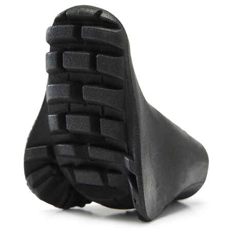 Šiaurietiškojo ėjimo lazdų guminiai antgaliai „PW Multifitpad“, juodi