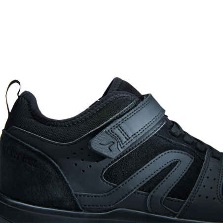 Actiwalk Easy Leather Men's Urban Walking Shoes - Black