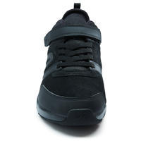 Chaussures cuir marche urbaine homme Actiwalk Easy Leather noir