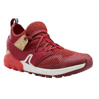 Chaussures respirantes de marche nordique NW 500 rouge