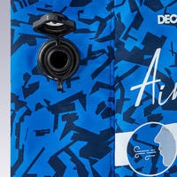 שער כדורגל מתנפח Air Kage - כחול/לבן