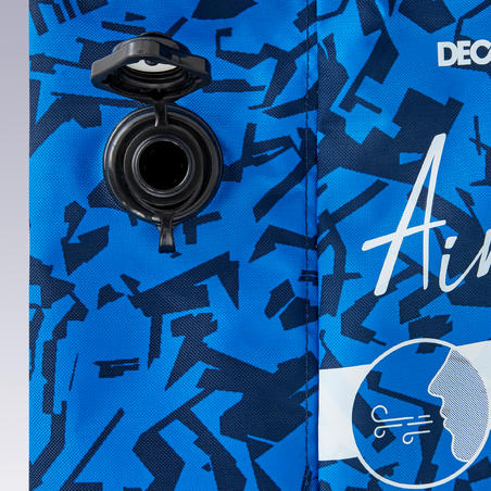 שער כדורגל מתנפח Air Kage - כחול/לבן