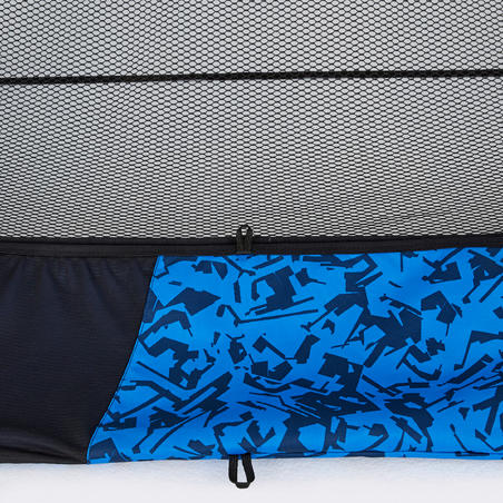 שער כדורגל מתנפח Air Kage - כחול/לבן