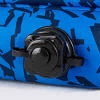 Fussballtor Air Kage aufblasbar blau/weiss