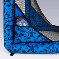 שער כדורגל מתנפח Air Kage - כחול/לבן