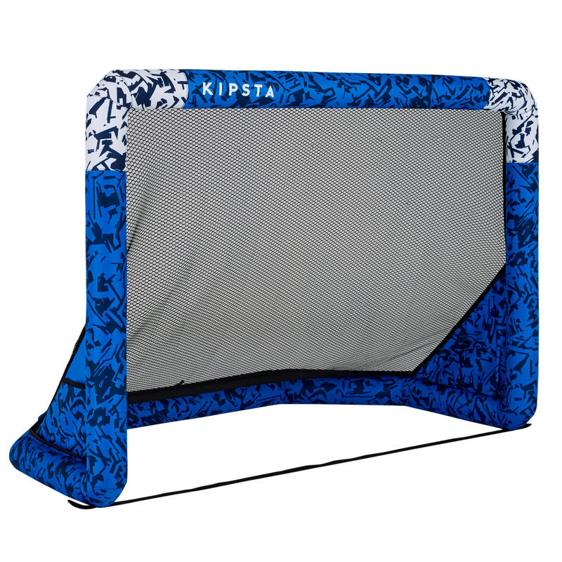 שער כדורגל מתנפח Air Kage - כחול/לבן