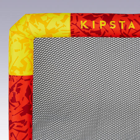 Inflatable Football Goal Air Kage - Red / Yellow