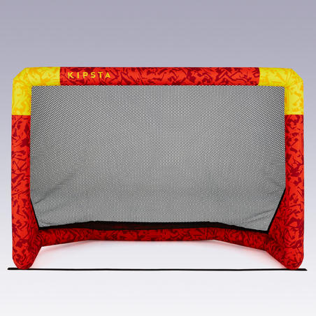 Inflatable Football Goal Air Kage - Red / Yellow