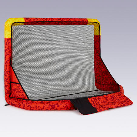 Inflatable Football Goal Air Kage - Red / Yellow