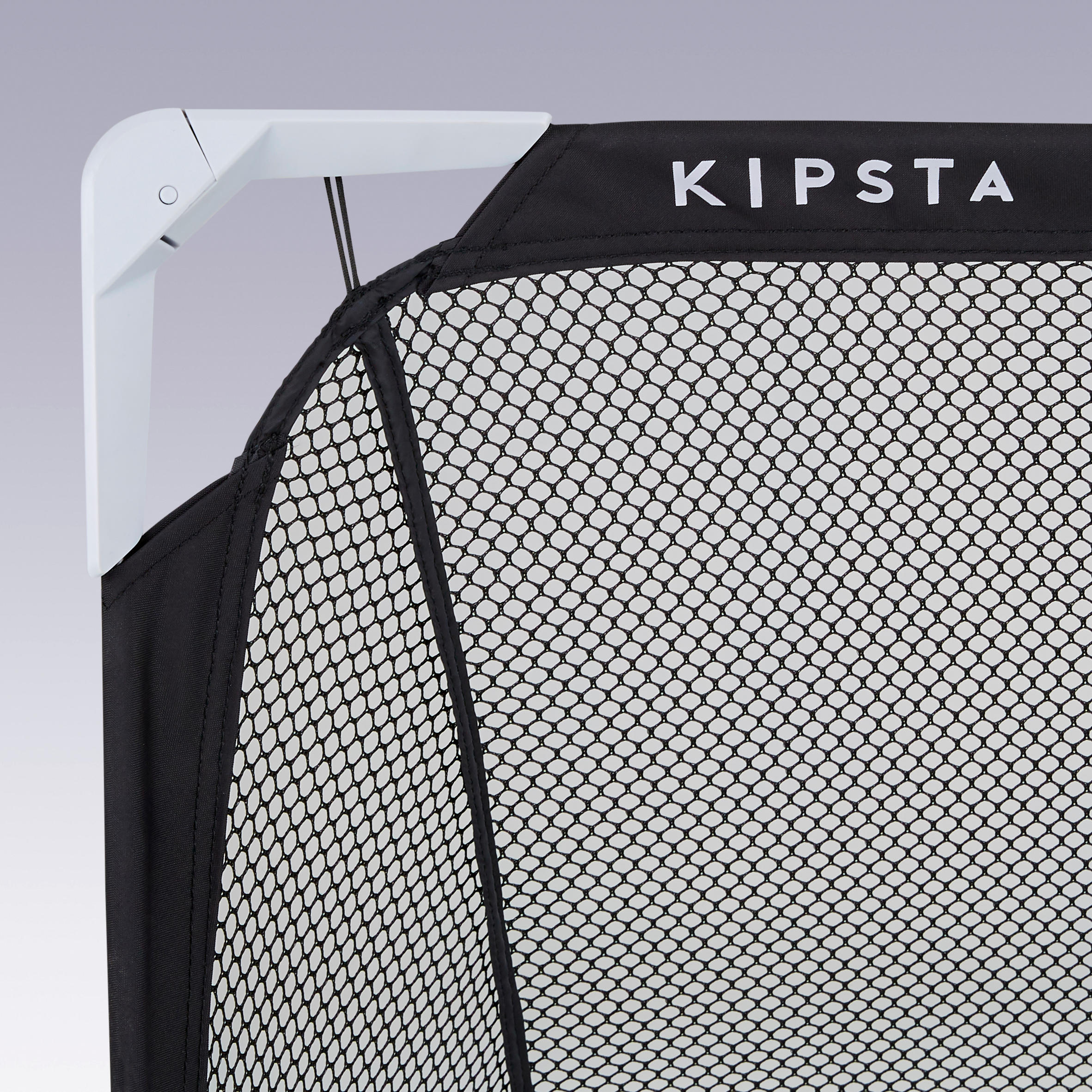 Size M Soccer Net - Black/Grey - KIPSTA