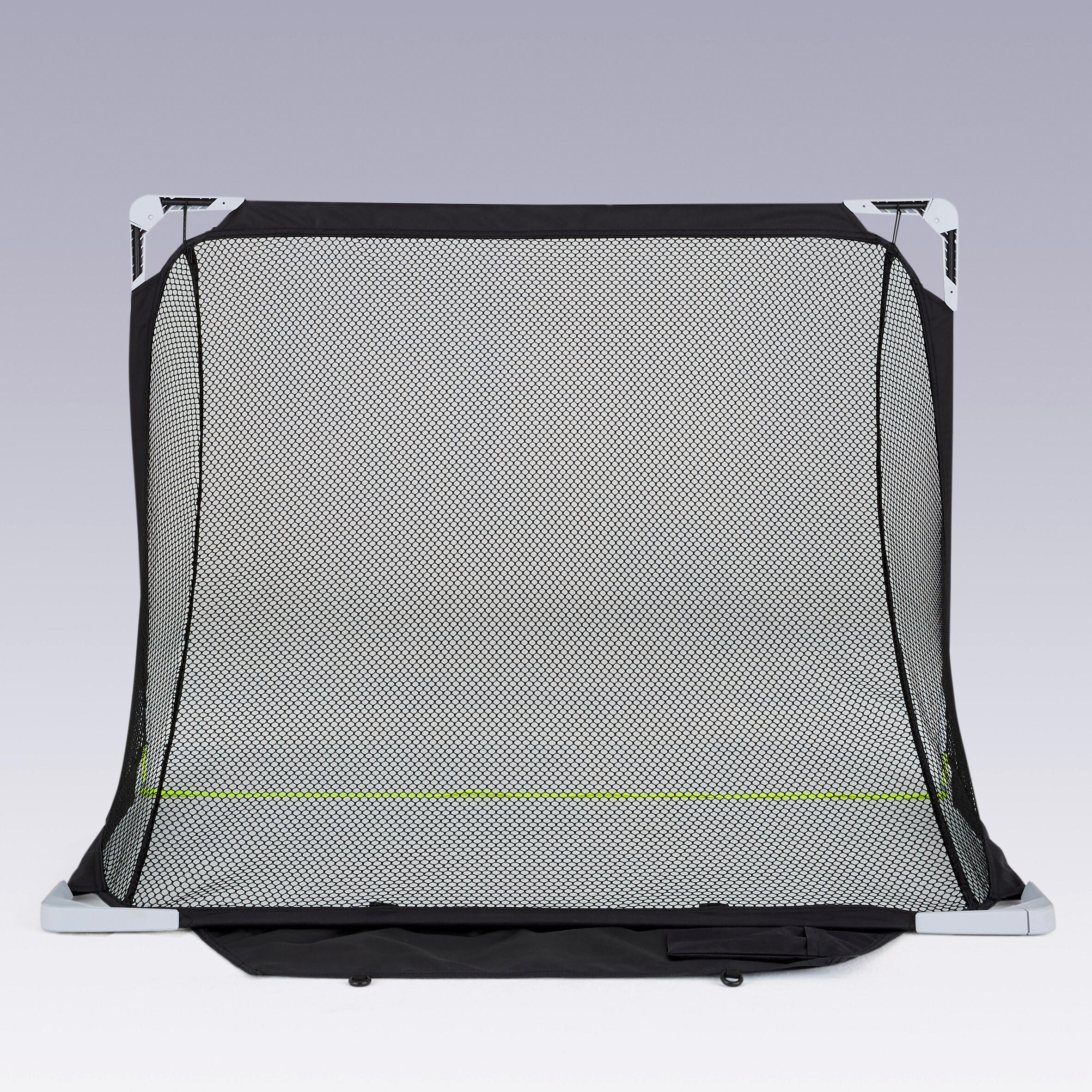 Size M Soccer Net - Black/Grey - KIPSTA